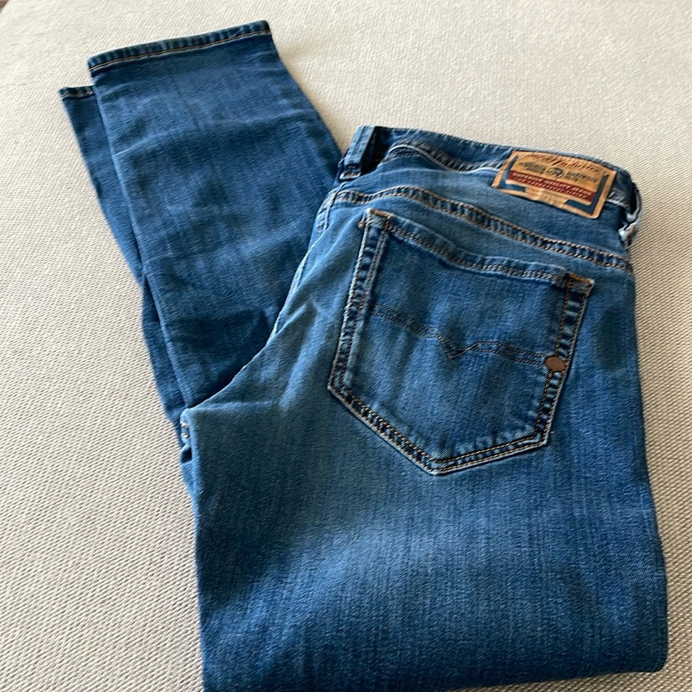 Men’s diesel Jean size 36 skinny straight